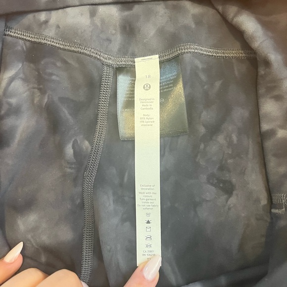 Lululemon HR Align 25”  Size 18 - Picture 4 of 7